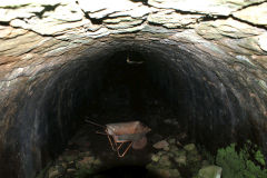 
The Northern section of the tramroad tunnel, Garnddyrys Forge, June 2009